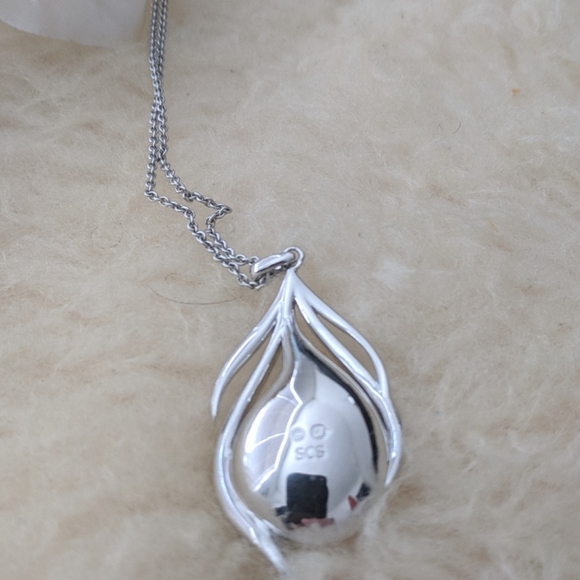 SCS Swarovski peacock necklace - Picture 2 of 6